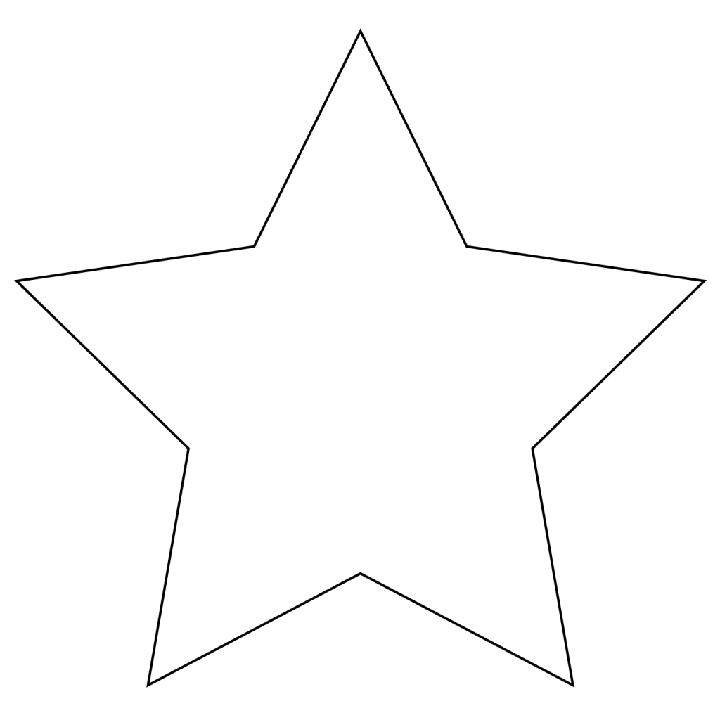 Hviezdičky Omaľovánky